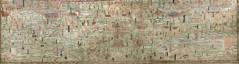 莫高窟第61窟五台山图。