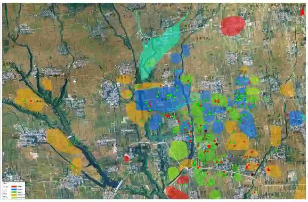 周原遗址遗迹分布概况。陕西省文物局供图