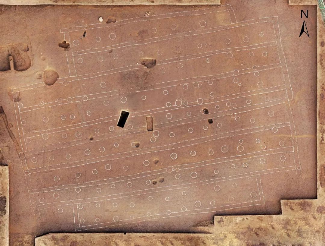 王家嘴二号建筑。陕西省文物局供图